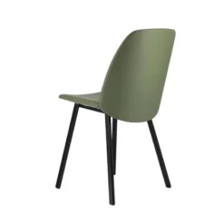 Perfecta Olivia Chaise tendance rembourrée en simili avec pieds en métal><noscript><img width=