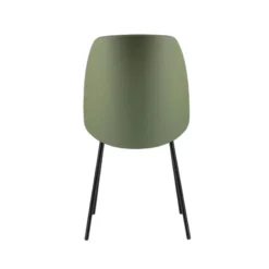 Perfecta Olivia Chaise tendance rembourrée en simili avec pieds en métal><noscript><img width=