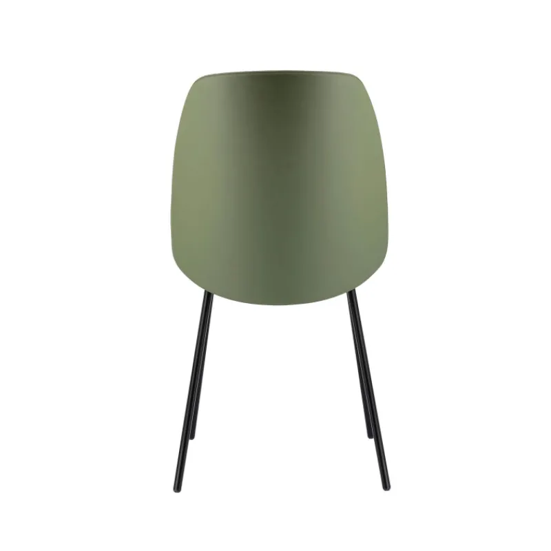 Perfecta Olivia Chaise tendance rembourrée en simili avec pieds en métal> Chaise De Cuisine|Chaise De Salle à Manger