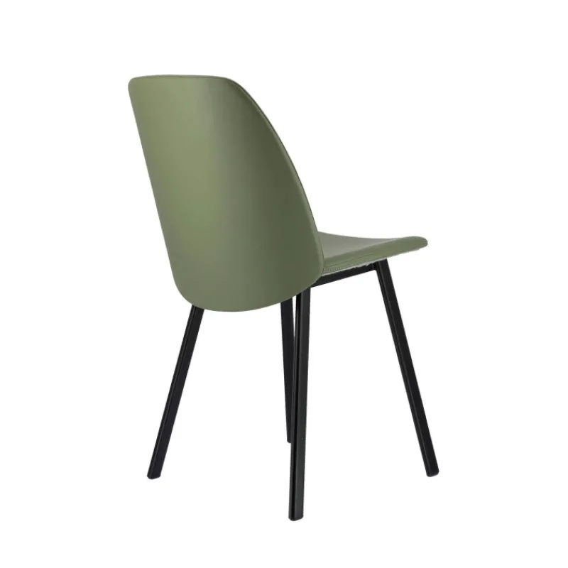 Perfecta Olivia Chaise tendance rembourrée en simili avec pieds en métal> Chaise De Cuisine|Chaise De Salle à Manger