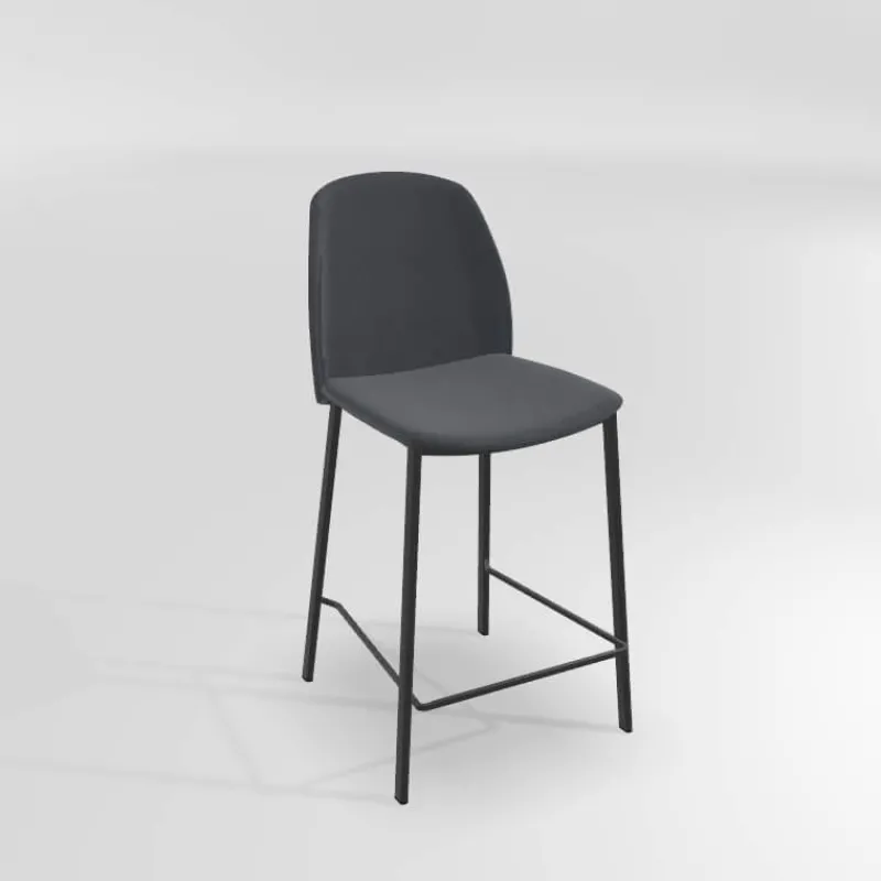 Perfecta Olivia Tabouret snack moderne en tissu> Tabouret Snack (assise +/- 65 Cm)|Tabouret De Bar (assise +/- 80 Cm)