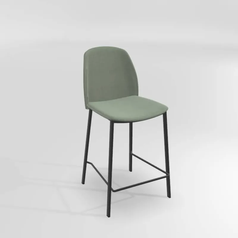 Perfecta Olivia Tabouret snack moderne en tissu> Tabouret Snack (assise +/- 65 Cm)|Tabouret De Bar (assise +/- 80 Cm)