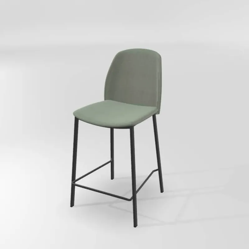 Perfecta Olivia Tabouret snack moderne en tissu> Tabouret Snack (assise +/- 65 Cm)|Tabouret De Bar (assise +/- 80 Cm)