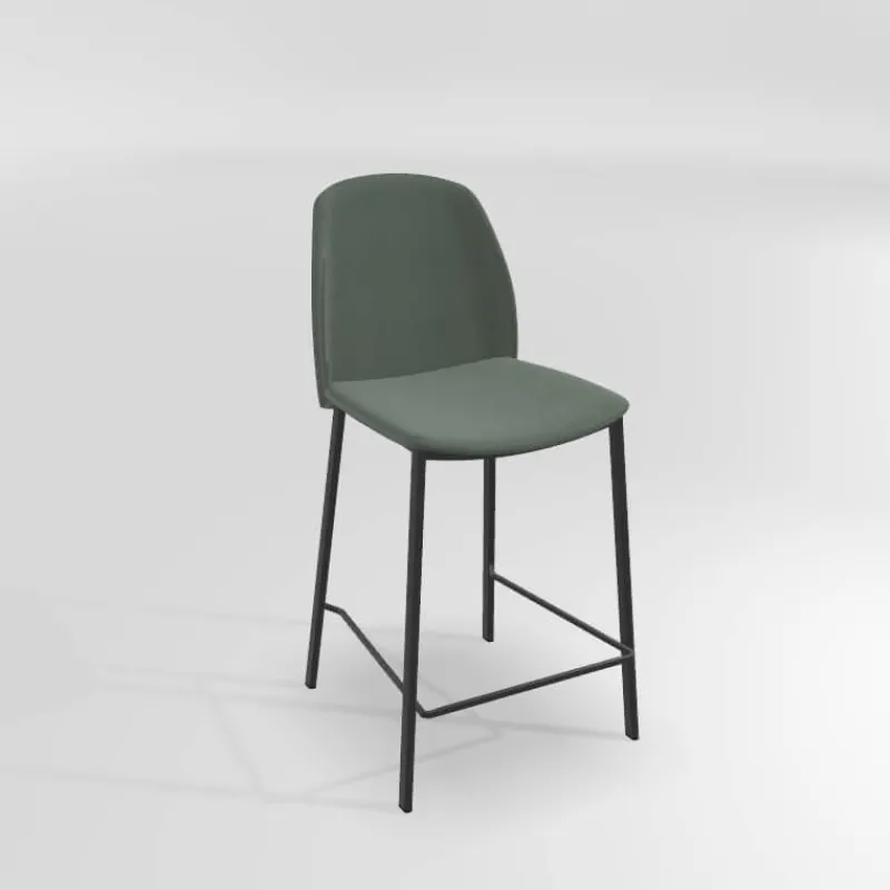 Perfecta Olivia Tabouret snack moderne en tissu> Tabouret Snack (assise +/- 65 Cm)|Tabouret De Bar (assise +/- 80 Cm)