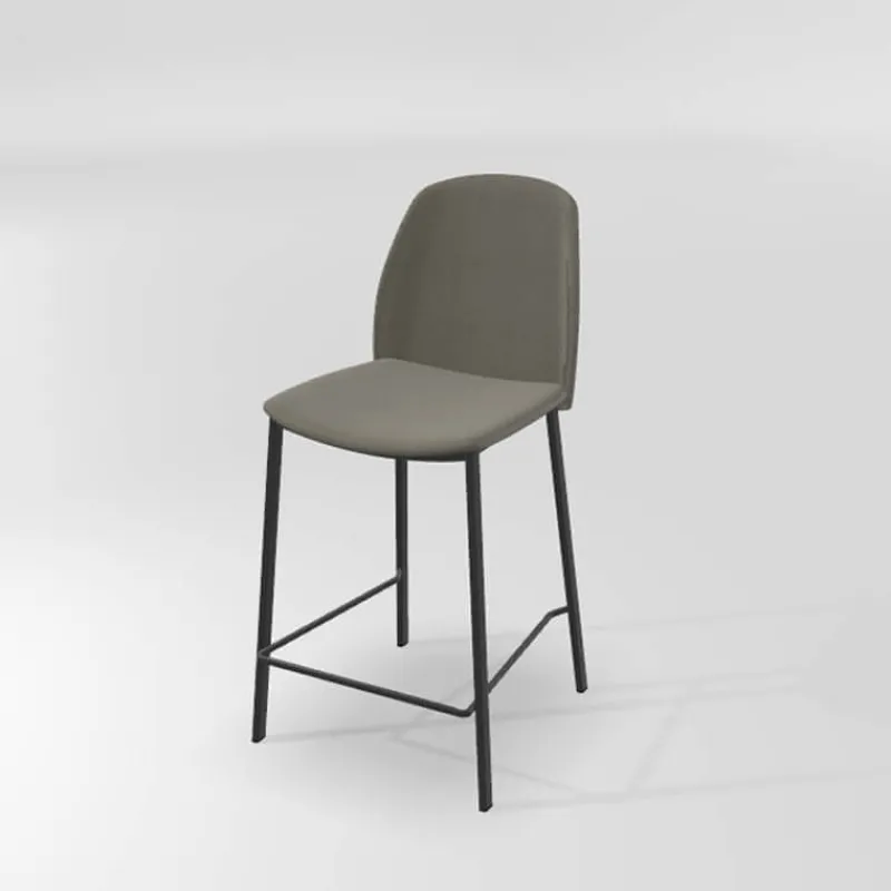 Perfecta Olivia Tabouret snack moderne en tissu> Tabouret Snack (assise +/- 65 Cm)|Tabouret De Bar (assise +/- 80 Cm)