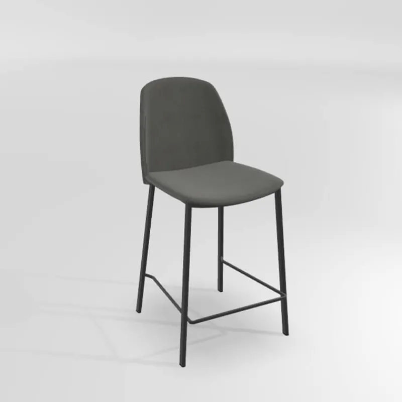 Perfecta Olivia Tabouret snack moderne en tissu> Tabouret Snack (assise +/- 65 Cm)|Tabouret De Bar (assise +/- 80 Cm)