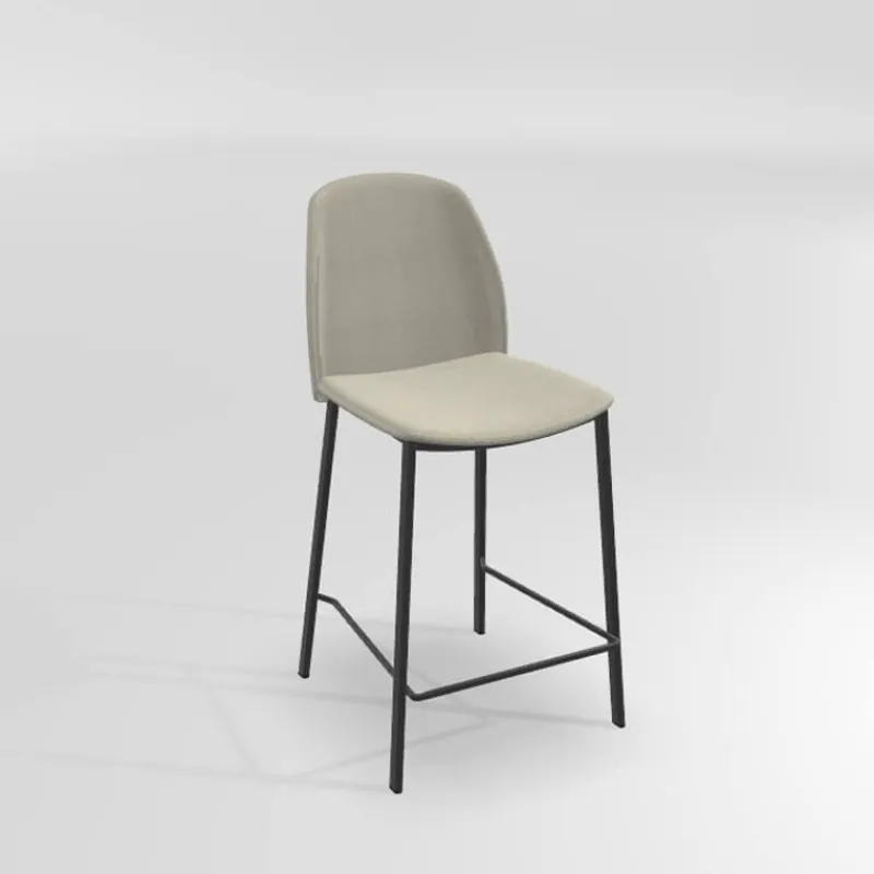 Perfecta Olivia Tabouret snack moderne en tissu> Tabouret Snack (assise +/- 65 Cm)|Tabouret De Bar (assise +/- 80 Cm)
