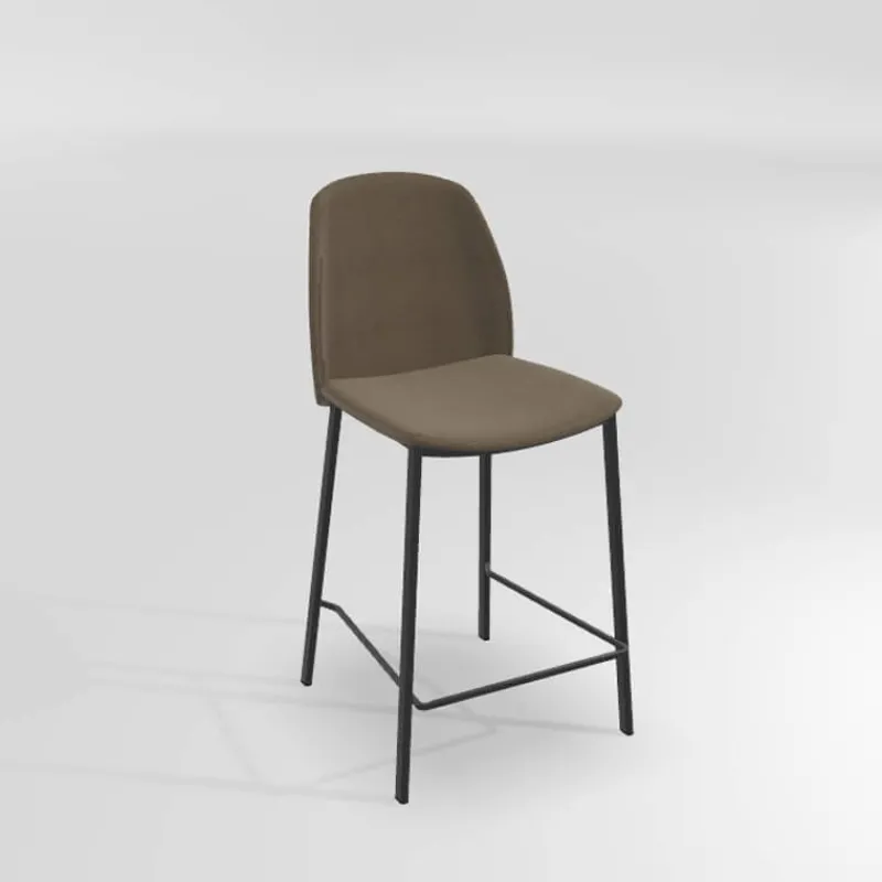 Perfecta Olivia Tabouret snack moderne en tissu> Tabouret Snack (assise +/- 65 Cm)|Tabouret De Bar (assise +/- 80 Cm)