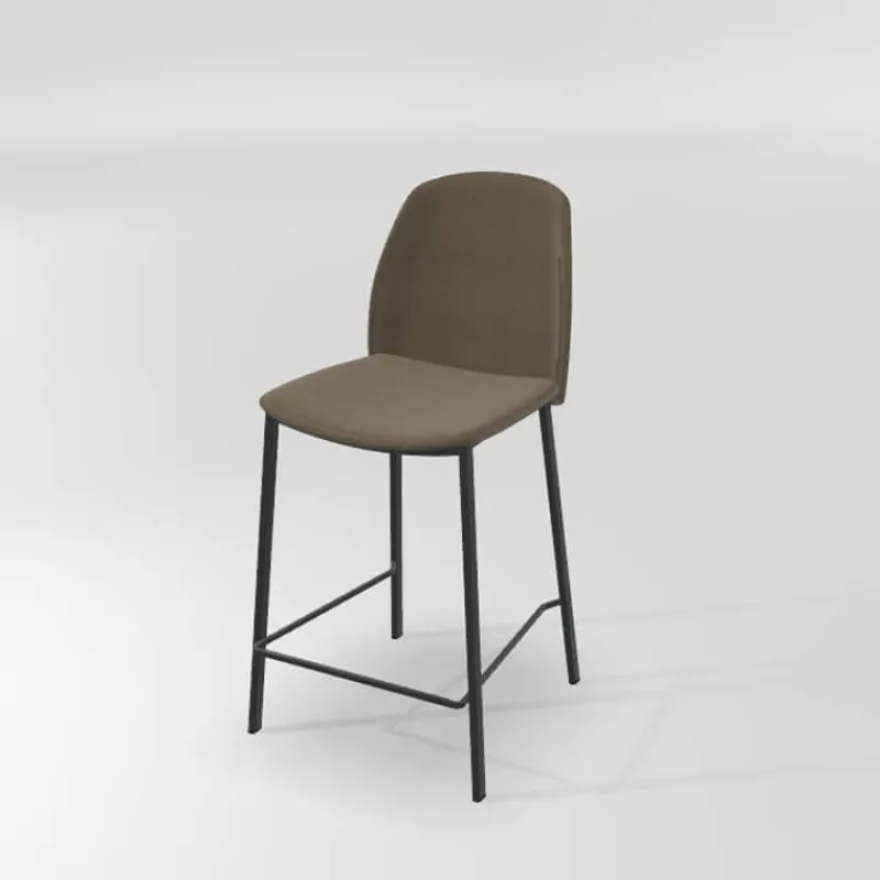 Perfecta Olivia Tabouret snack moderne en tissu> Tabouret Snack (assise +/- 65 Cm)|Tabouret De Bar (assise +/- 80 Cm)