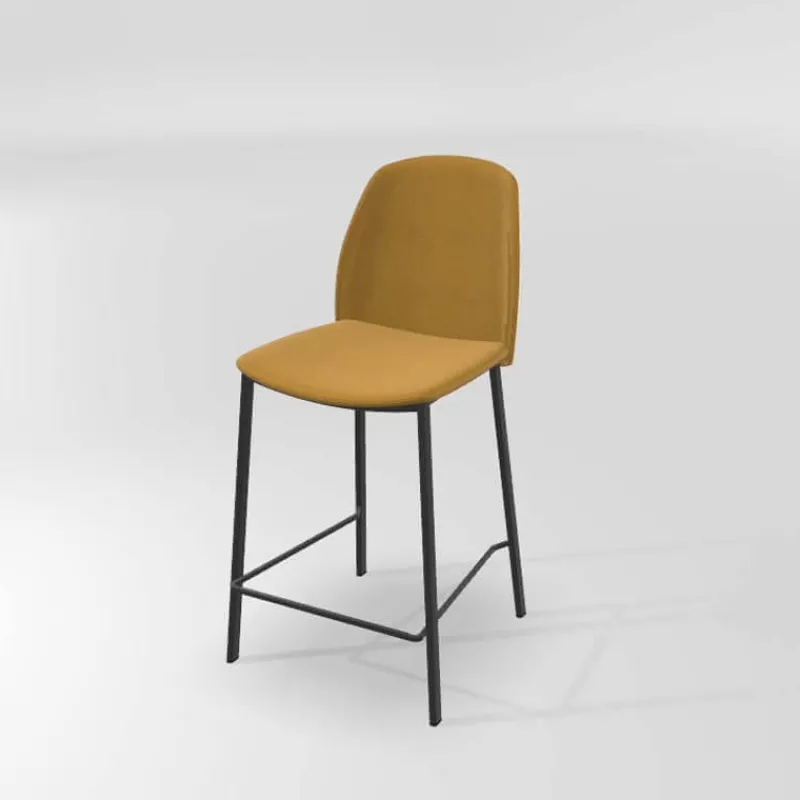 Perfecta Olivia Tabouret snack moderne en tissu> Tabouret Snack (assise +/- 65 Cm)|Tabouret De Bar (assise +/- 80 Cm)