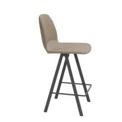 Perfecta Ona Tabouret moderne rembourré en simili hauteur snack><noscript><img width=