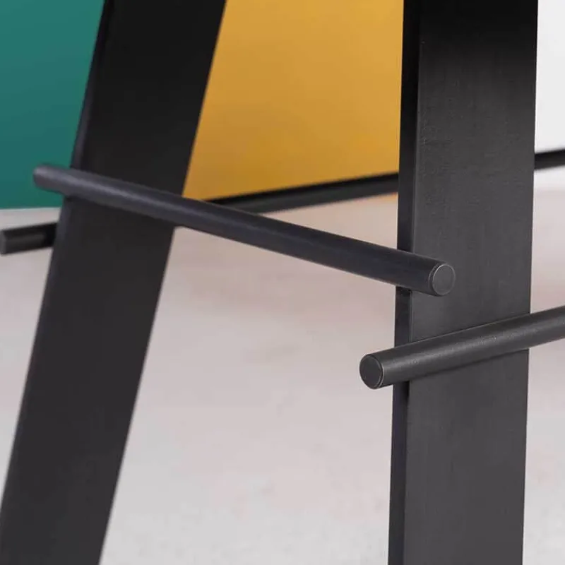 Neoh Opale Table design en béton ciré pieds métal made in France> Table De Salle à Manger