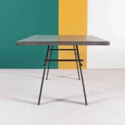 Neoh Opale Table design en béton ciré pieds métal made in France><noscript><img width=