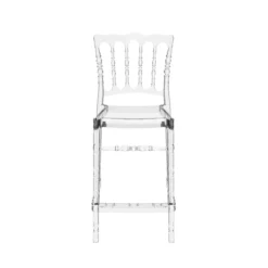 Opera Tabouret snack empilable style Napoléon en polycarbonate transparent><noscript><img width=