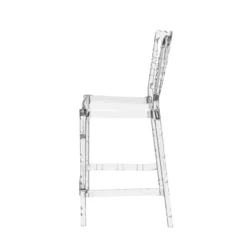 Opera Tabouret snack empilable style Napoléon en polycarbonate transparent><noscript><img width=