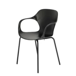 OPS ! Connubia© Fauteuil design italien empilable en polypropylène avec pieds en métal><noscript><img width=