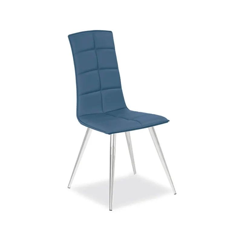 Europea Oregon Chaise matelassée italienne avec pieds en métal> Chaise De Cuisine|Chaise De Salle à Manger