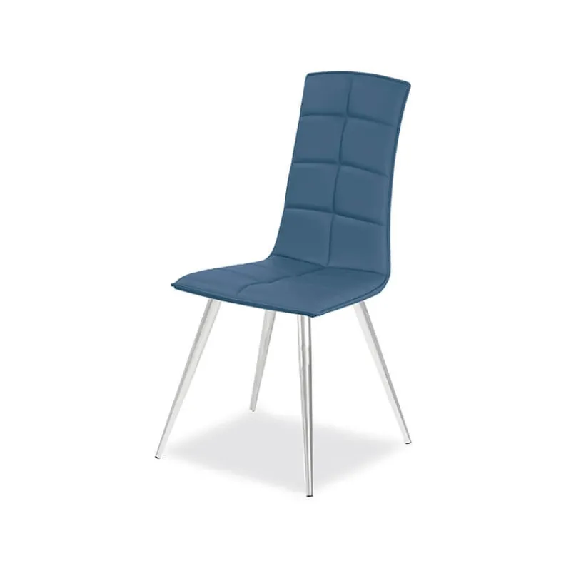 Europea Oregon Chaise matelassée italienne avec pieds en métal> Chaise De Cuisine|Chaise De Salle à Manger