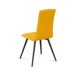 Europea Oregon Chaise matelassée italienne avec pieds en métal><noscript><img width=