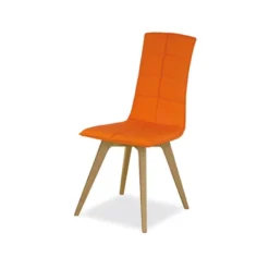 Europea Oregon Chaise matelassée italienne avec pieds en bois> Chaise De Cuisine|Chaise De Salle à Manger