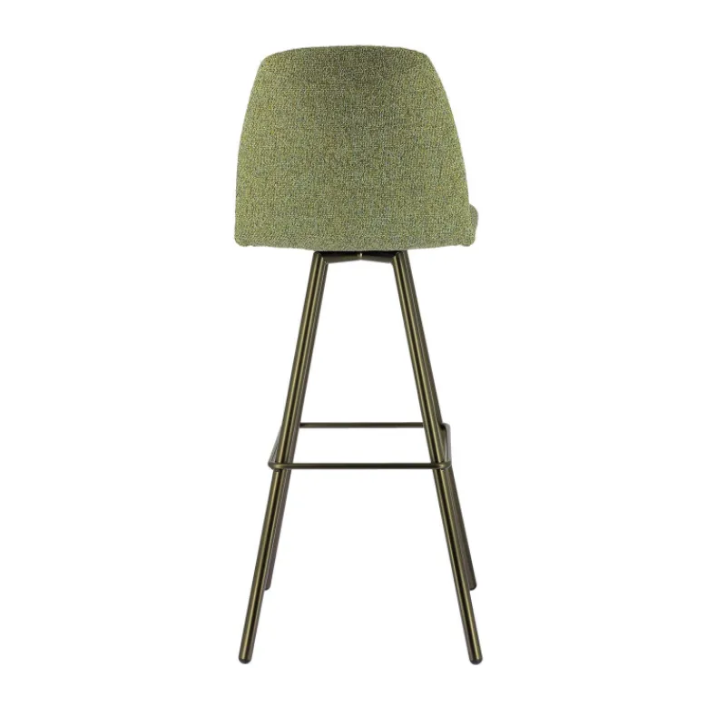 Perfecta Osaka Tabouret de bar moderne en tissu et pieds en métal> Tabouret De Bar (assise +/- 80 Cm)