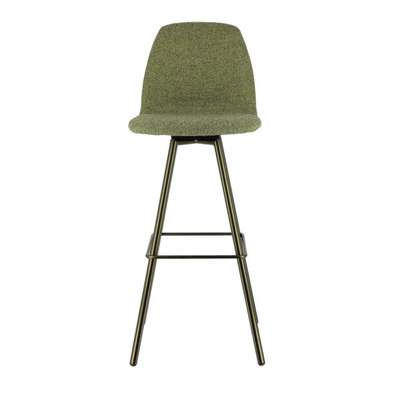 Perfecta Osaka Tabouret de bar moderne en tissu et pieds en métal> Tabouret De Bar (assise +/- 80 Cm)