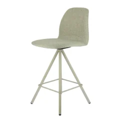 Perfecta Osaka Tabouret snack moderne en tissu et pieds métal><noscript><img width=