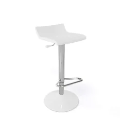 Over T Tabouret moderne réglable en hauteur et tournant sans dossier><noscript><img width=