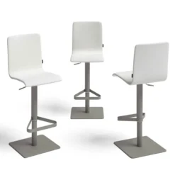 Cancio Palma Tabouret réglable contemporain rembourré><noscript><img width=