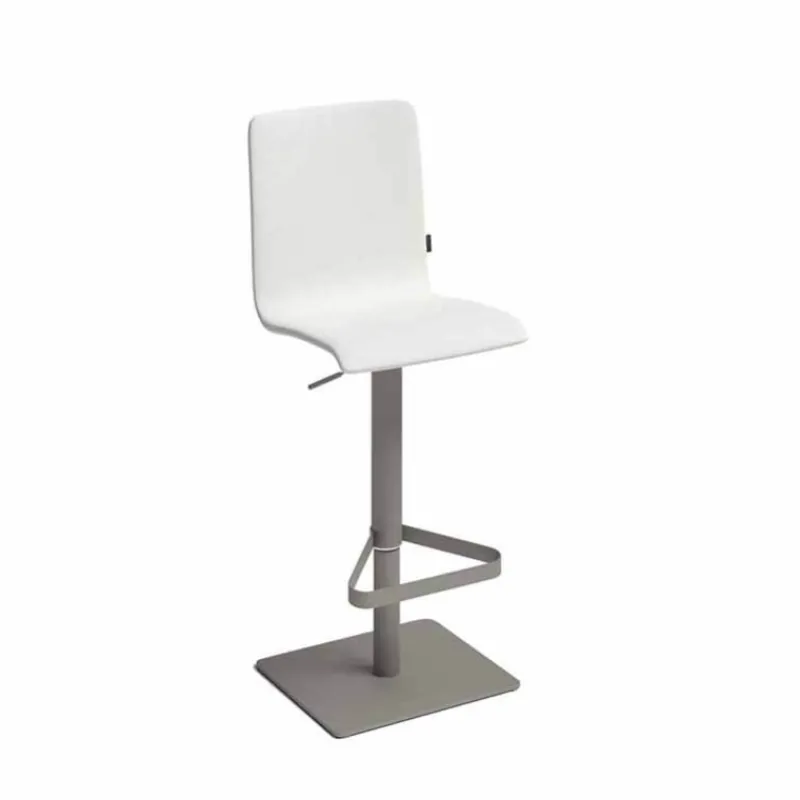 Cancio Palma Tabouret réglable contemporain rembourré> Tabouret Snack (assise +/- 65 Cm)|Tabouret De Bar (assise +/- 80 Cm)