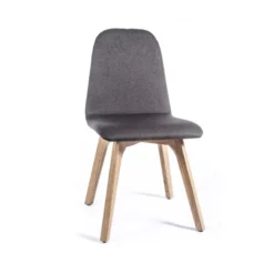 Sessio Pandora Chaise de salle à manger moderne en tissu et bois> Chaise De Salle à Manger|Chaise Salon