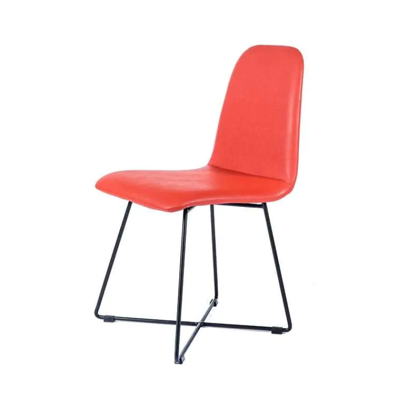 Sessio Pandora Chaise design avec pieds filaires noirs> Chaise De Cuisine|Chaise De Salle à Manger