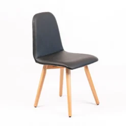 Sessio Pandora Chaise rembourrée avec pieds coniques en bois><noscript><img width=