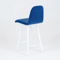 Sessio Pandora Tabouret snack en tissu et pieds en bois massif><noscript><img width=
