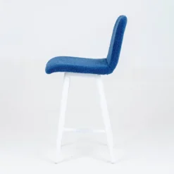 Sessio Pandora Tabouret snack en tissu et pieds en bois massif><noscript><img width=