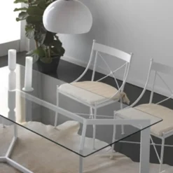 Jayso Paris Chaise provençale en métal> Chaise De Cuisine|Chaise De Salle à Manger