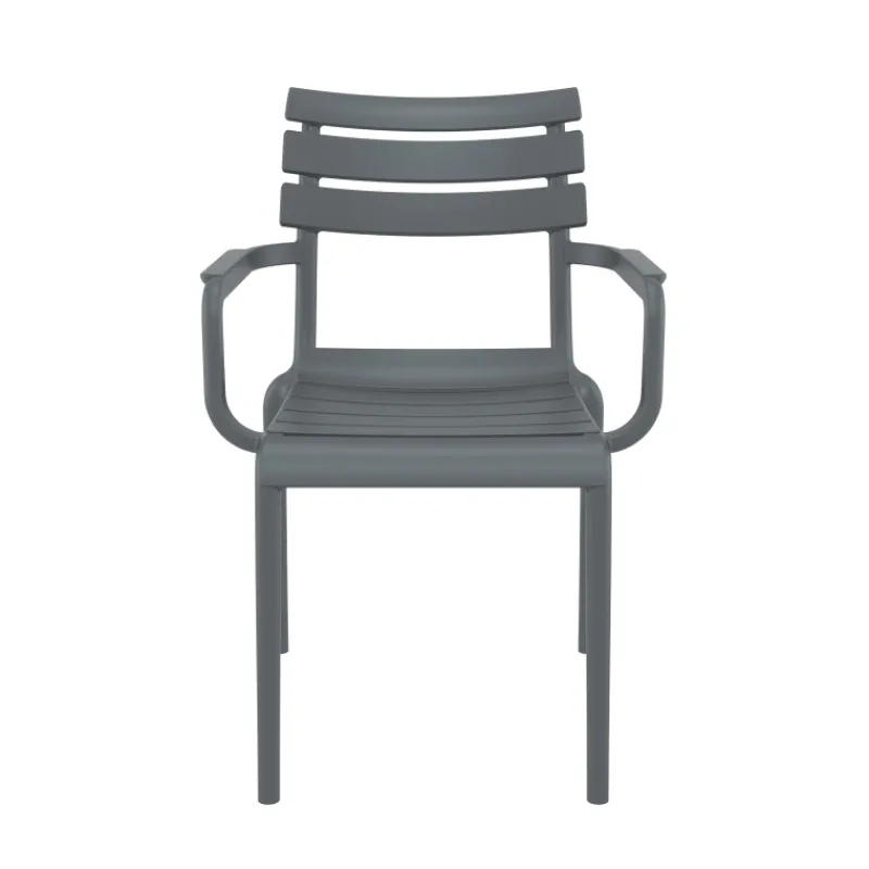 Paris Fauteuil de jardin empilable en polypropylène avec accoudoirs> Chaise De Jardin|Fauteuil De Jardin