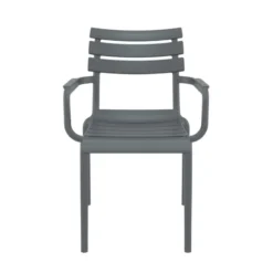 Paris Fauteuil moderne empilable en polypropylène><noscript><img width=
