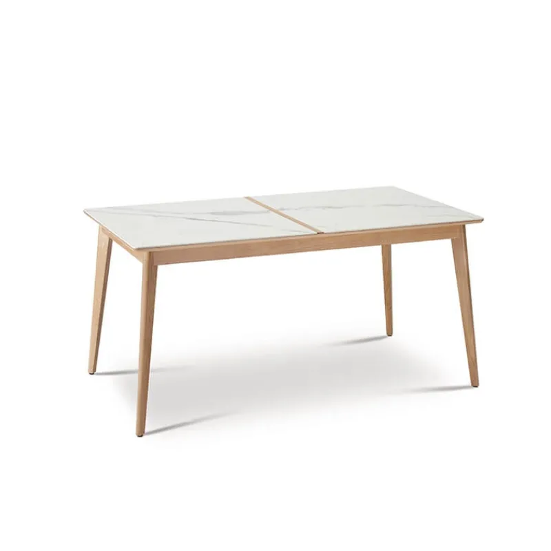 Dasras Paul Table extensible en bois et en céramique> Table De Salle à Manger