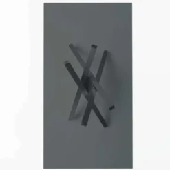 Midj Péchino ® Table design en verre trempé et piétement mikado en métal><noscript><img width=