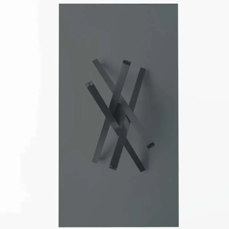 Midj Péchino ® Table design en verre trempé et piétement mikado en métal> Table De Salle à Manger