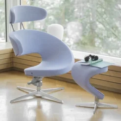 Varier Peel ® Fauteuil de relaxation design en tissu><noscript><img width=