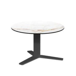 Cancio Peliccan mini Table basse moderne en céramique et métal> Table De Salon