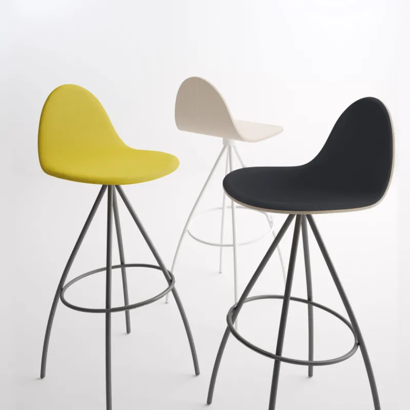 Cancio Petris Tabouret haut design> Tabouret Snack (assise +/- 65 Cm)|Tabouret De Bar (assise +/- 80 Cm)