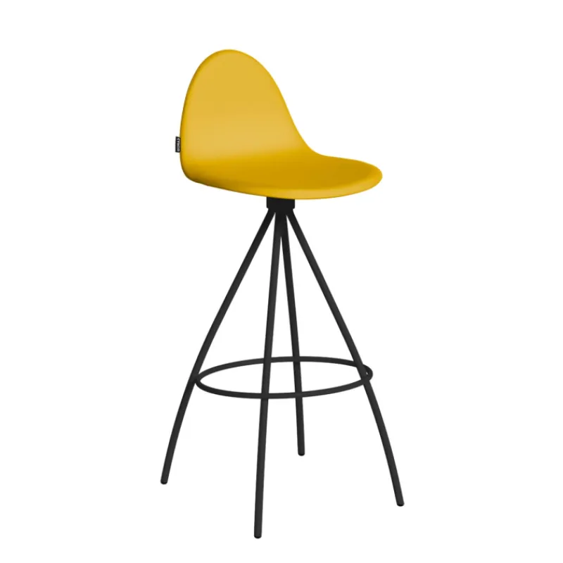 Cancio Petris Tabouret haut design en tissu> Tabouret Snack (assise +/- 65 Cm)|Tabouret De Bar (assise +/- 80 Cm)
