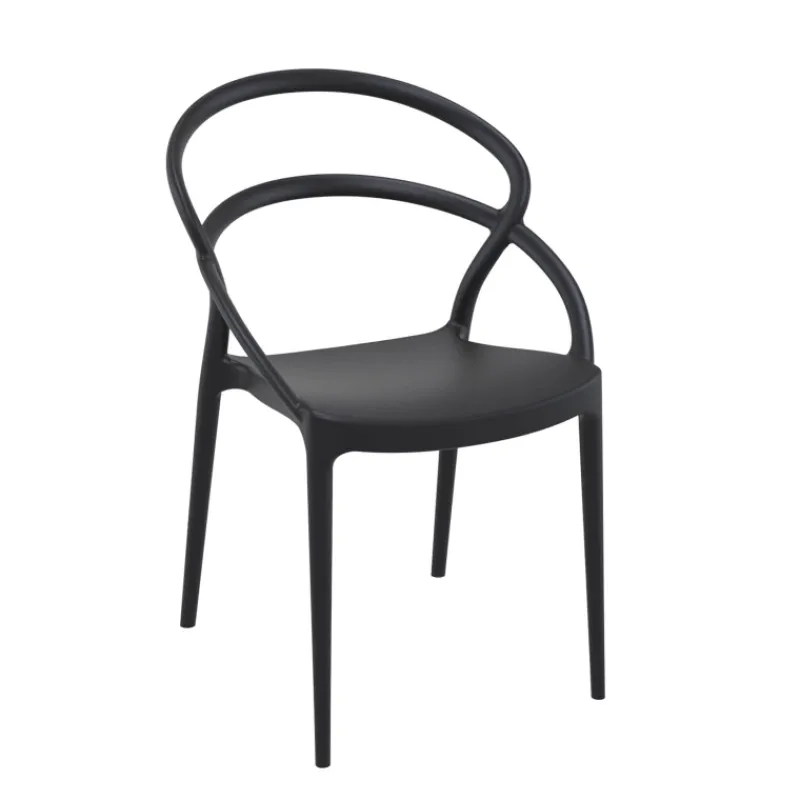 Pia Chaise de jardin tendance empilable en polypropylène> Chaise De Jardin