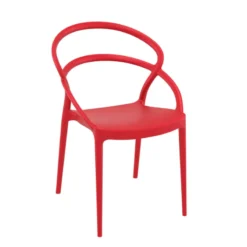 Pia Chaise de jardin tendance empilable en polypropylène><noscript><img width=