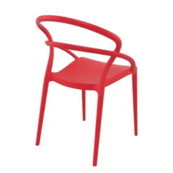 Pia Chaise de jardin tendance empilable en polypropylène><noscript><img width=