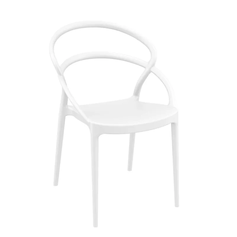 Pia Chaise tendance empilable en polypropylène> Chaise De Cuisine|Chaise De Salle à Manger