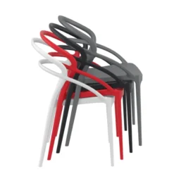 Pia Chaise tendance empilable en polypropylène><noscript><img width=